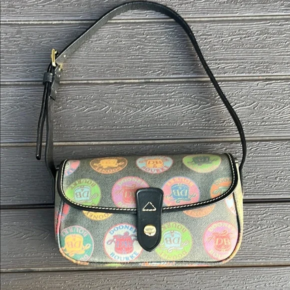 Dooney & Bourke Multicolor Shoulder Bag - Picture 12 of 13